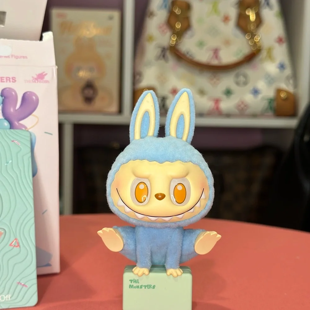 Pop Mart THE MONSTERS Labubu Lazy Yoga Series Show Off Figure